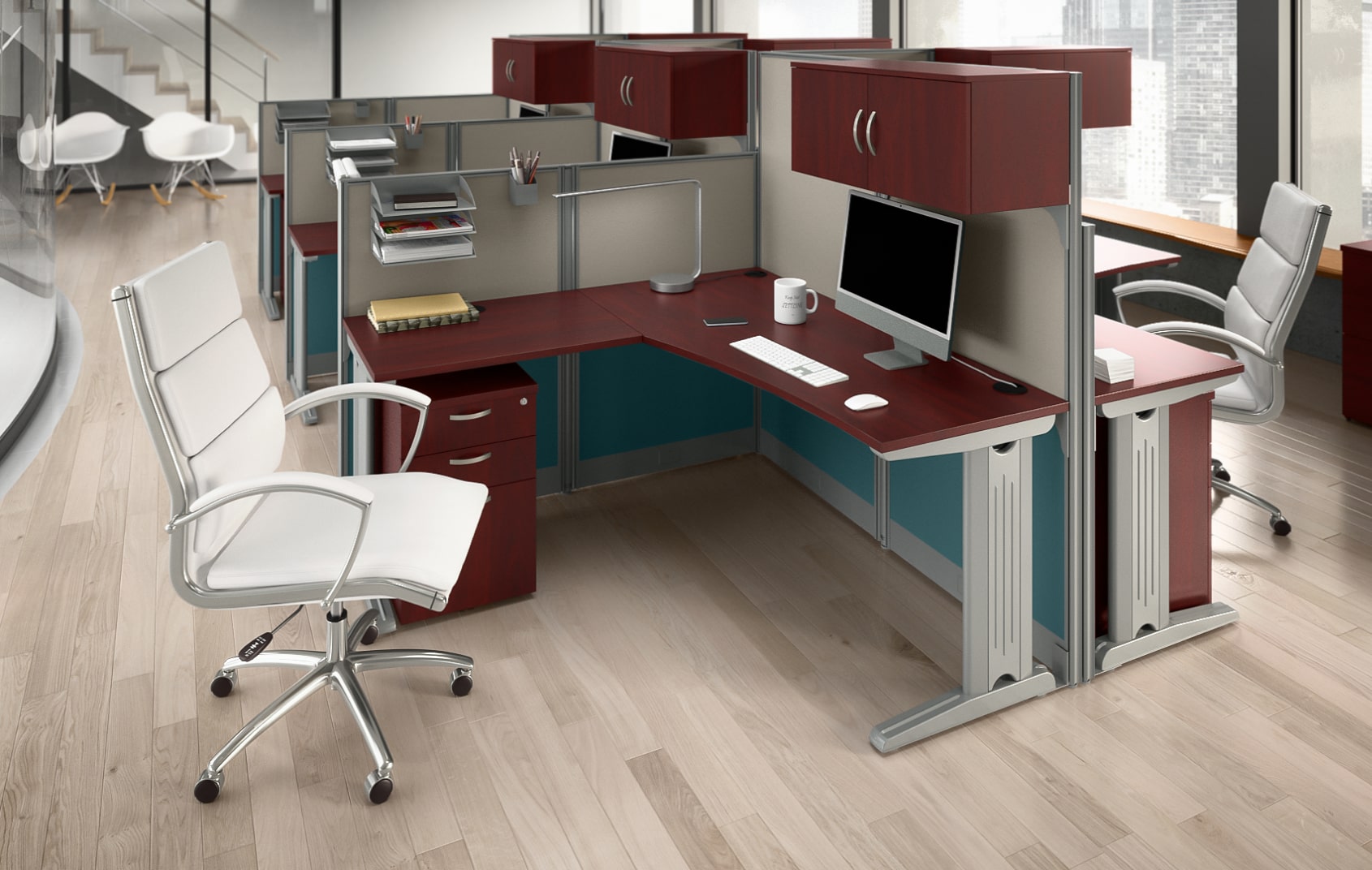 4-Person Cubicles