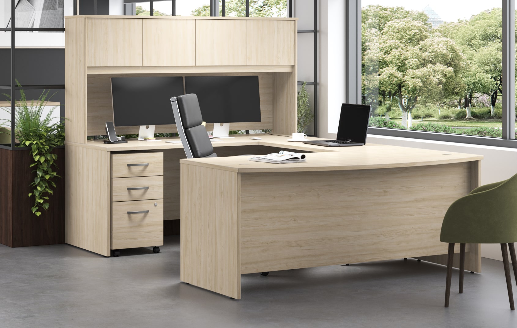 U-Shaped Office Desks
