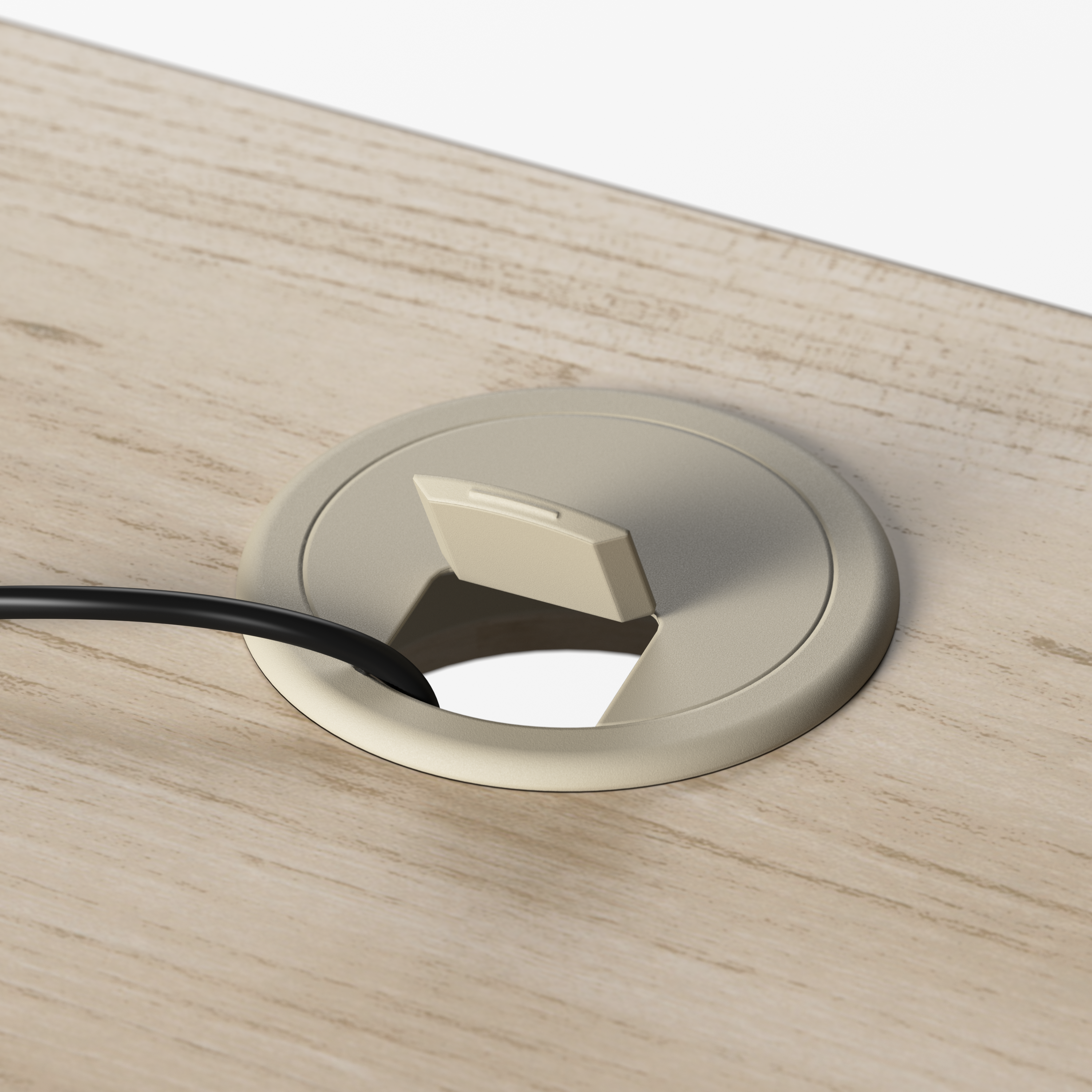 Shop Bush Business Furniture Studio C 72W x 36D U Shaped Desk with Hutch and Mobile File Cabinet 09 STC003NESU #color_natural elm