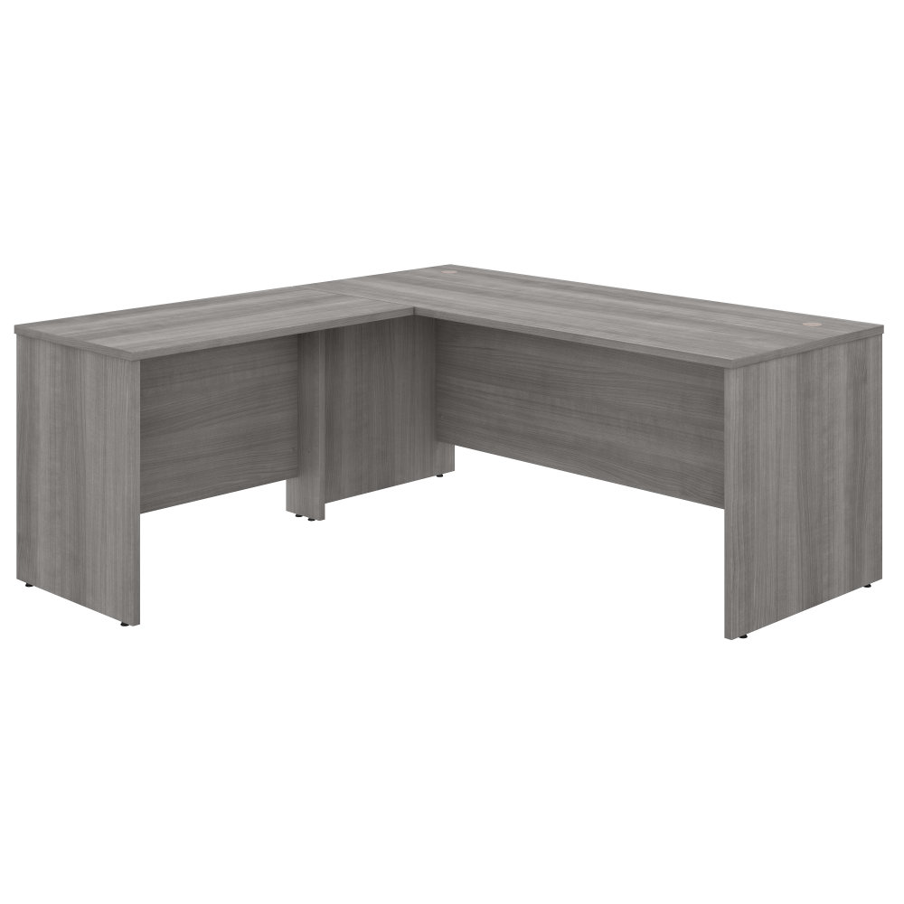 Shop Bush Business Furniture Studio C 72W x 30D L Shaped Desk with 42W Return, Image 01, STC049PG, #color_platinum gray
