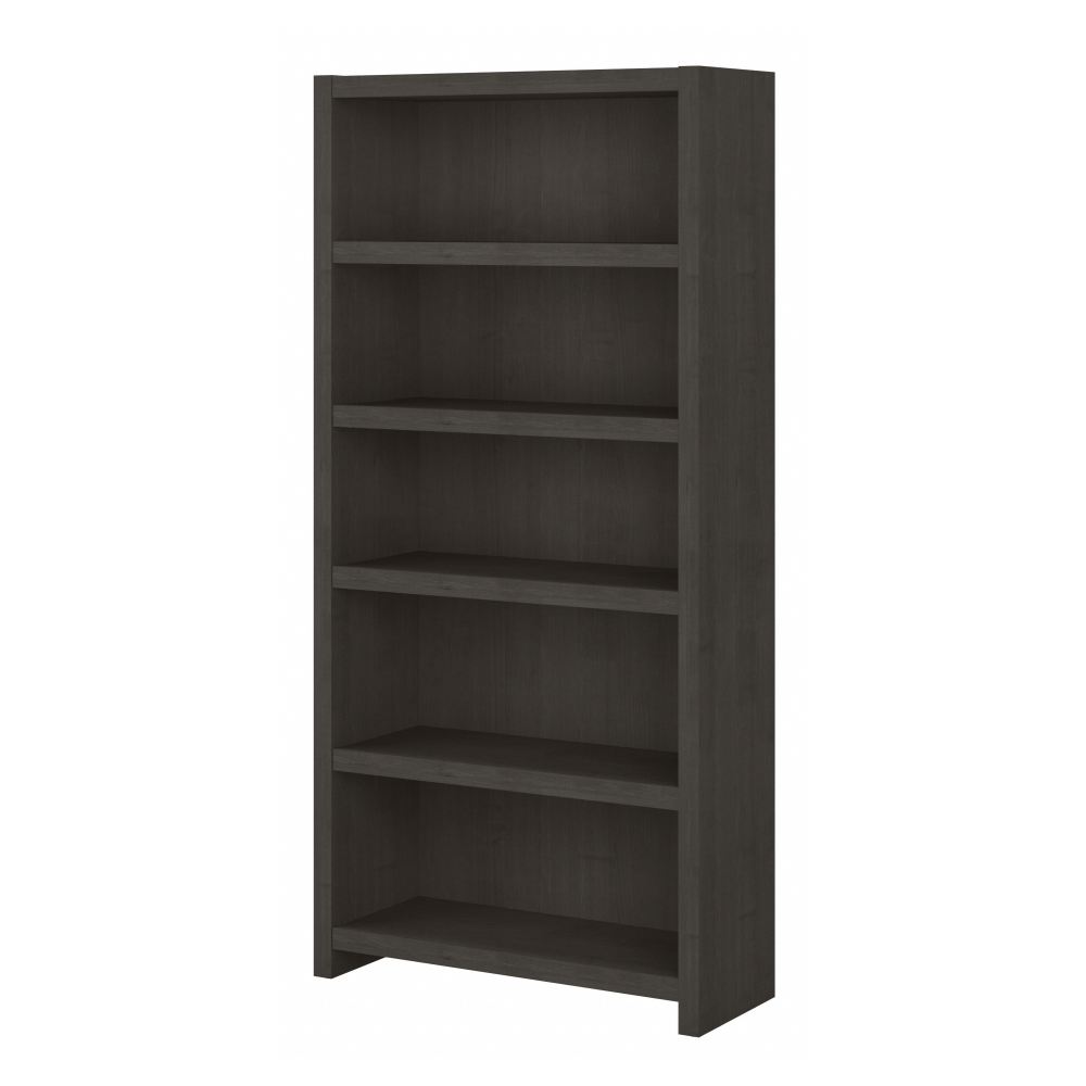 Shop Bush Business Furniture Echo 5 Shelf Bookcase, Image 01, KI60304-03, #color_charcoal maple