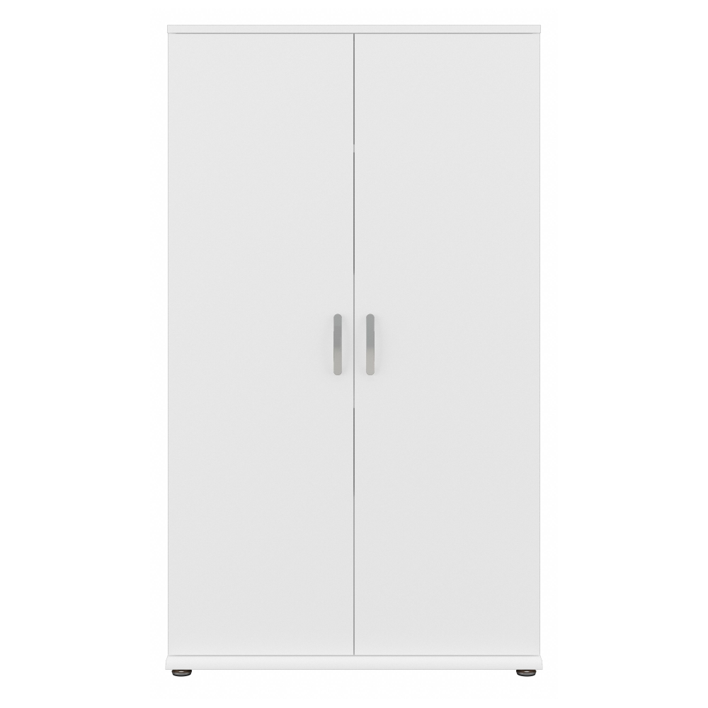 Shop Bush Business Furniture Universal Tall Storage Cabinet with Doors and Shelves, Image 03, UNS136WHK, #color_white