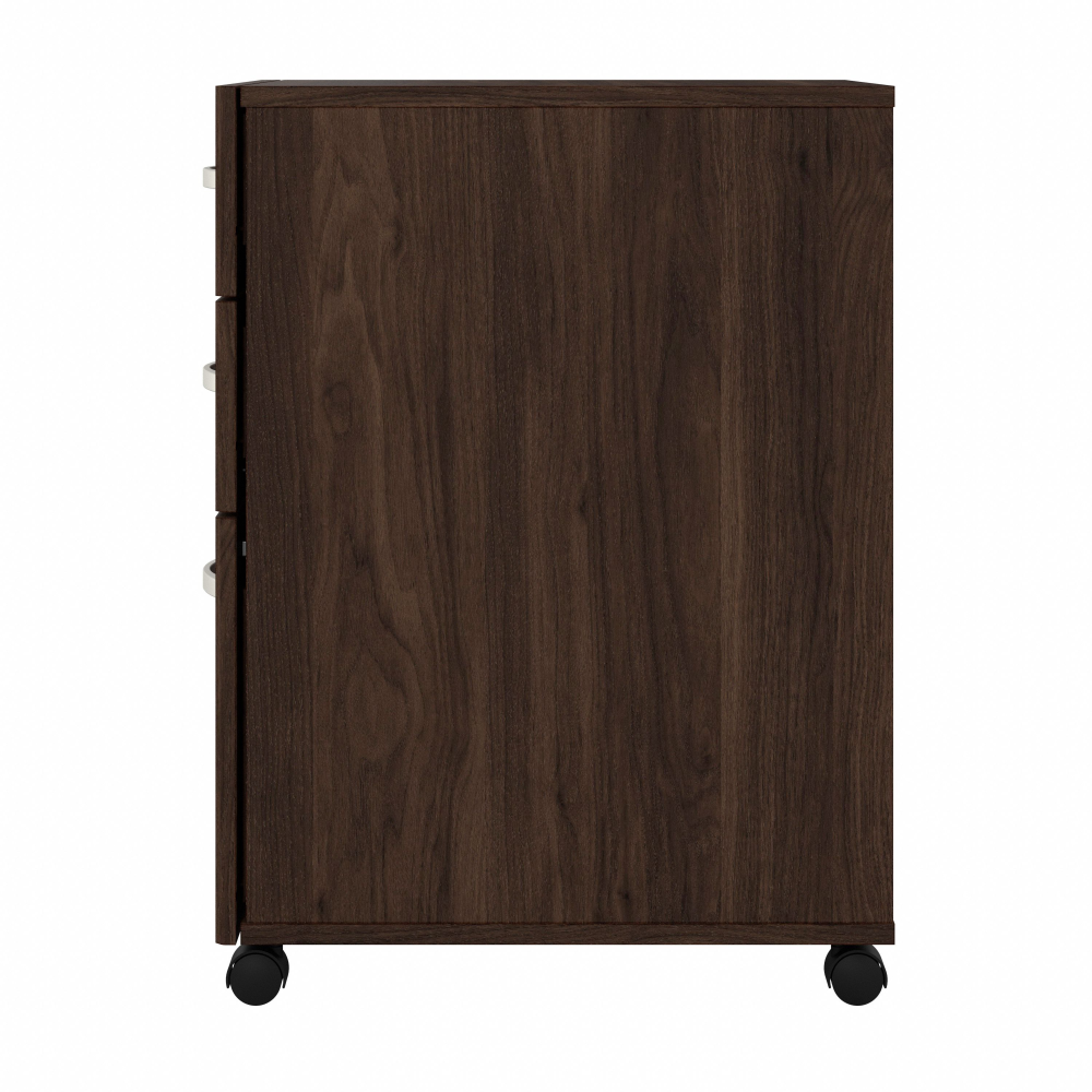Shop Bush Business Furniture Studio C 3 Drawer Mobile File Cabinet, Image 03, SCF216BWSU, #color_black walnut