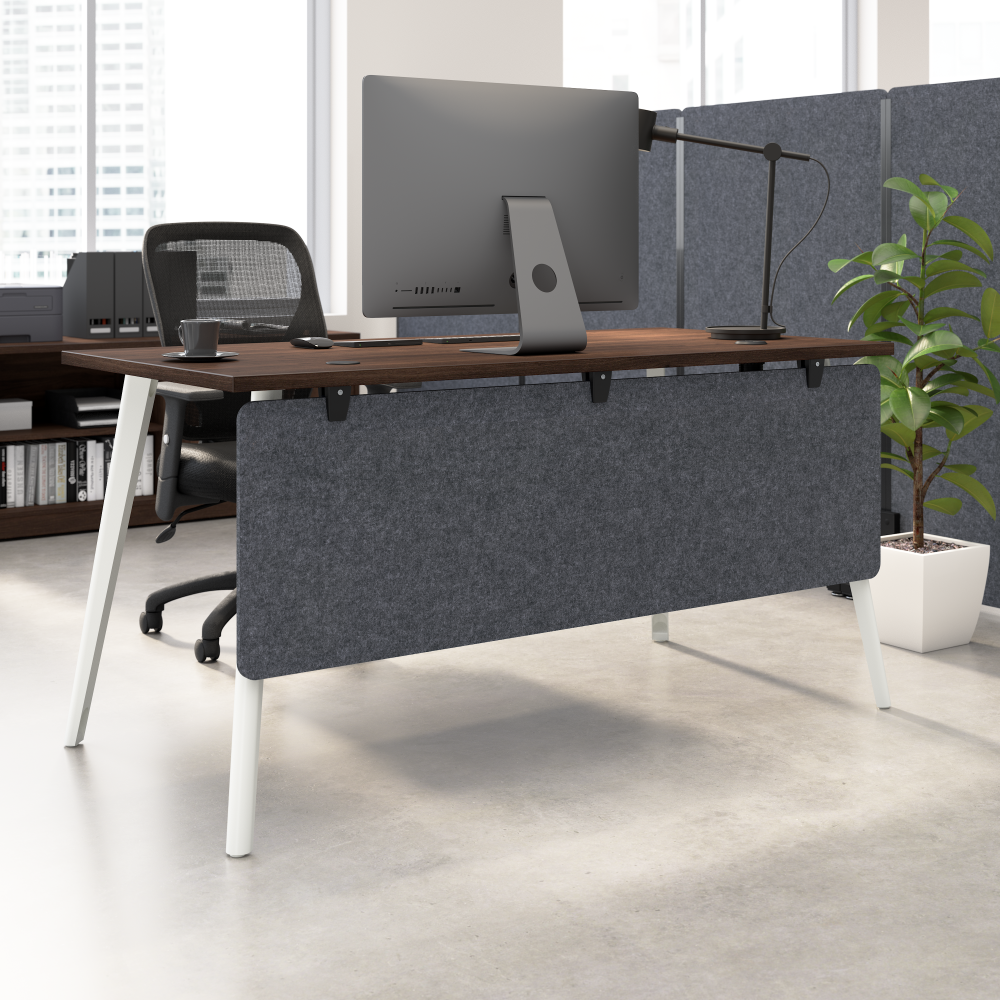 Shop Bush Business Furniture 58W Desktop Privacy Screen, Image 03, PSP158CL-03, #color_cool charcoal