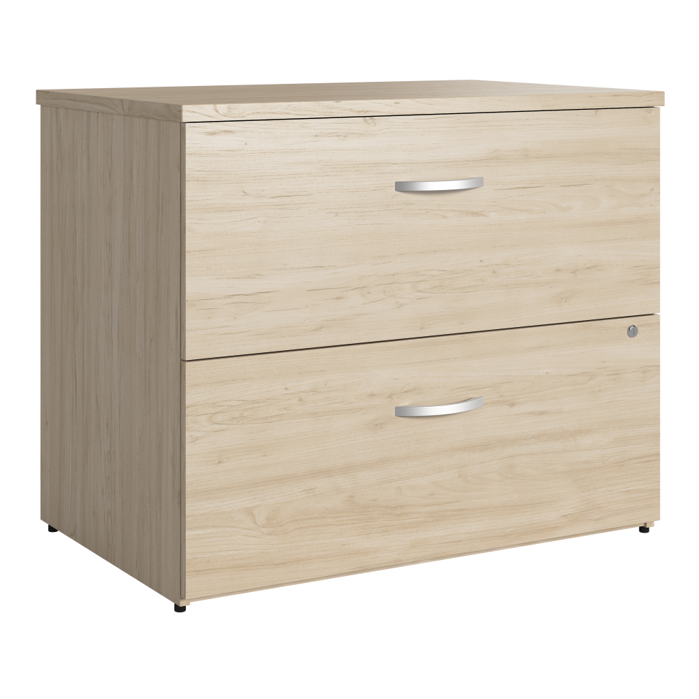 Shop Bush Business Furniture Studio C 2 Drawer Lateral File Cabinet, Image 01, SCF136NESU, #color_natural elm