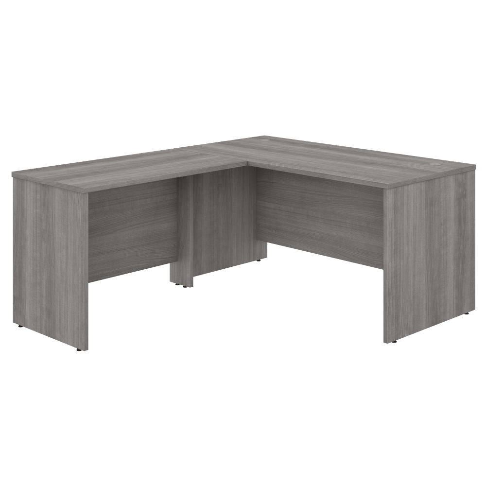 Shop Bush Business Furniture Studio C 60W x 30D L Shaped Desk with 42W Return, Image 01, STC050PG, #color_platinum gray