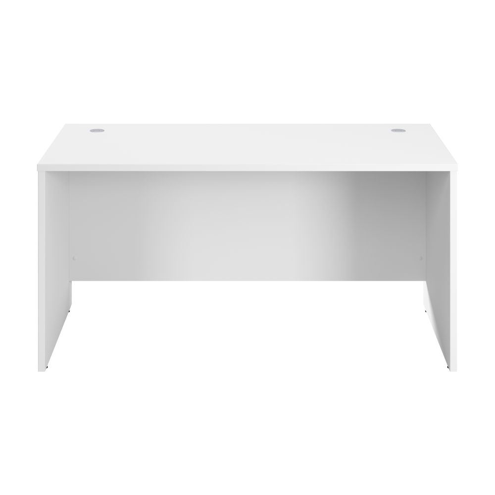 Shop Bush Business Furniture Hampton Heights 60W x 30D Office Desk, Image 03, HHD560WH-Z, #color_white