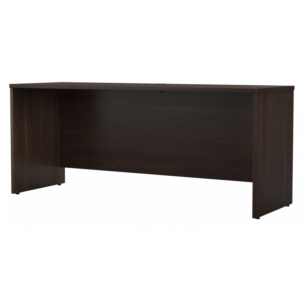 Shop Bush Business Furniture Studio C 72W x 24D Credenza Desk, Image 01, SCD372BW-Z, #color_black walnut
