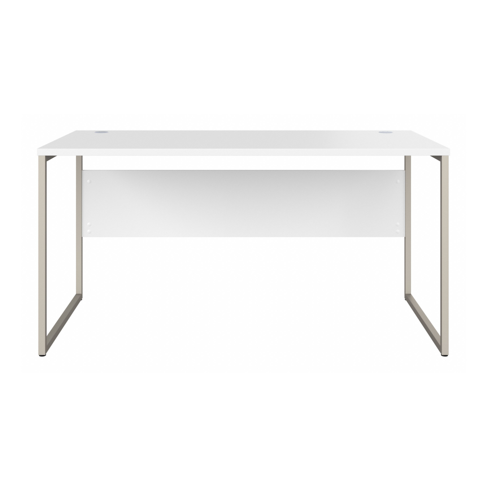 Shop Bush Business Furniture Hybrid 60W x 30D Computer Table Desk with Metal Legs, Image 03, HYD360WH, #color_white