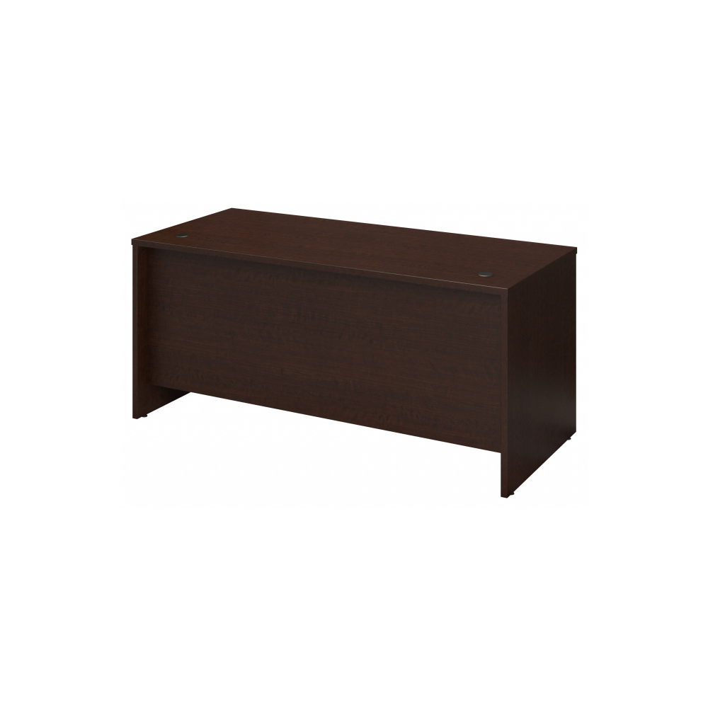 Shop Bush Business Furniture Series C 66W x 30D Office Desk, Image 03, WC12942A, #color_mocha cherry