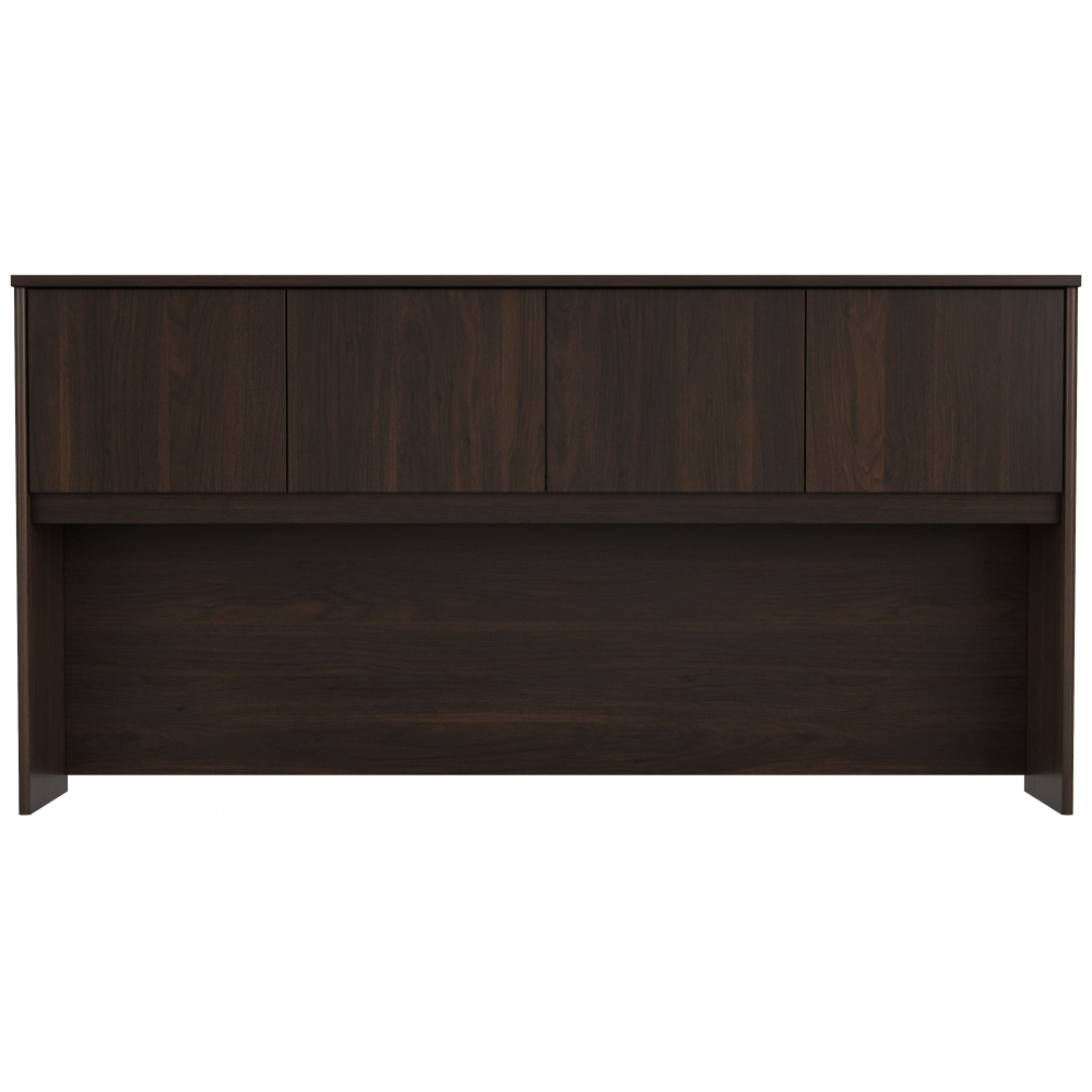 Shop Bush Business Furniture Studio C 72W Desk Hutch, Image 03, SCH172BW, #color_black walnut