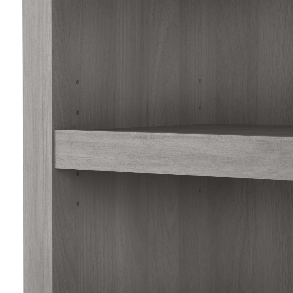 Shop Bush Business Furniture Echo 5 Shelf Bookcase, Image 06, KI60404-03, #color_modern gray