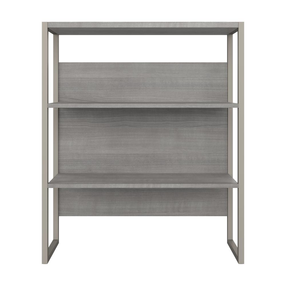 Shop Bush Business Furniture Hybrid 36W Bookcase Hutch, Image 03, HYH236PG, #color_platinum gray