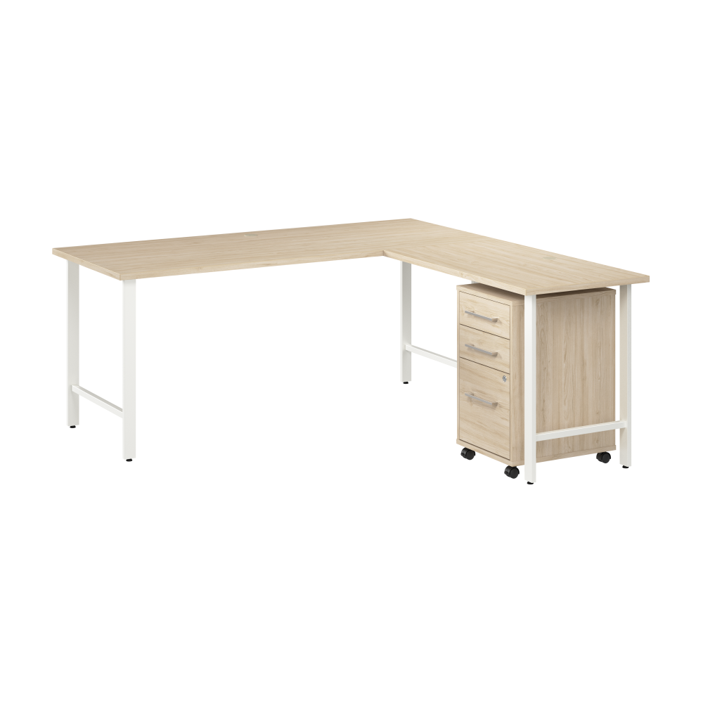 Bush Business Furniture Hustle 72W x 30D L Shaped Computer Desk
