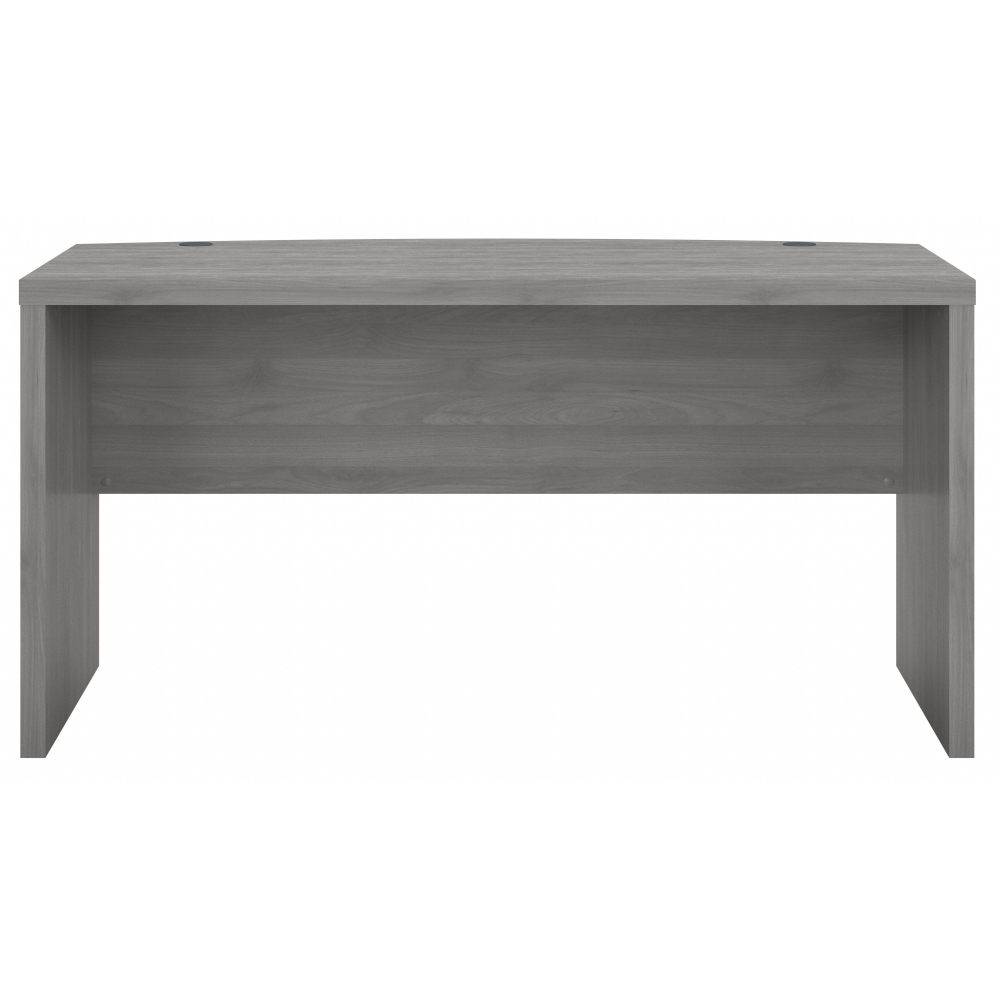 Shop Bush Business Furniture Echo 60W Bow Front Desk, Image 03, KI60405-03, #color_modern gray