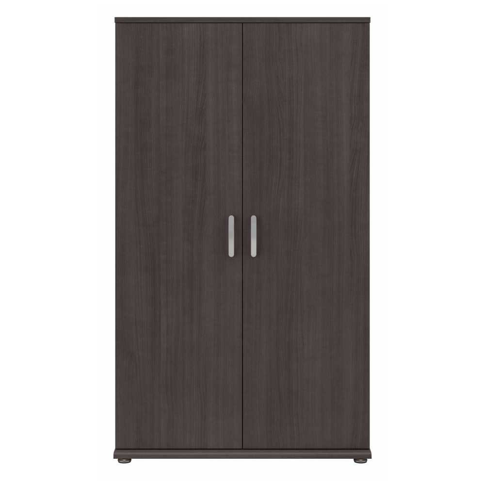 Shop Bush Business Furniture Universal Tall Storage Cabinet with Doors and Shelves, Image 03, UNS136SGK, #color_storm gray