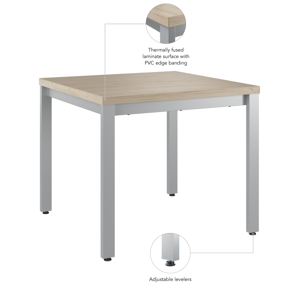 Shop Bush Business Furniture Arrive Waiting Room End Table, Image 07, AVT124NE, #color_natural elm