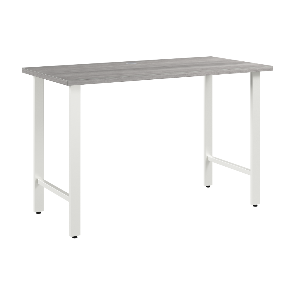 Shop Bush Business Furniture Hustle 48W x 24D Computer Desk with Metal Legs, Image 01, HUD148PG, #color_platinum gray