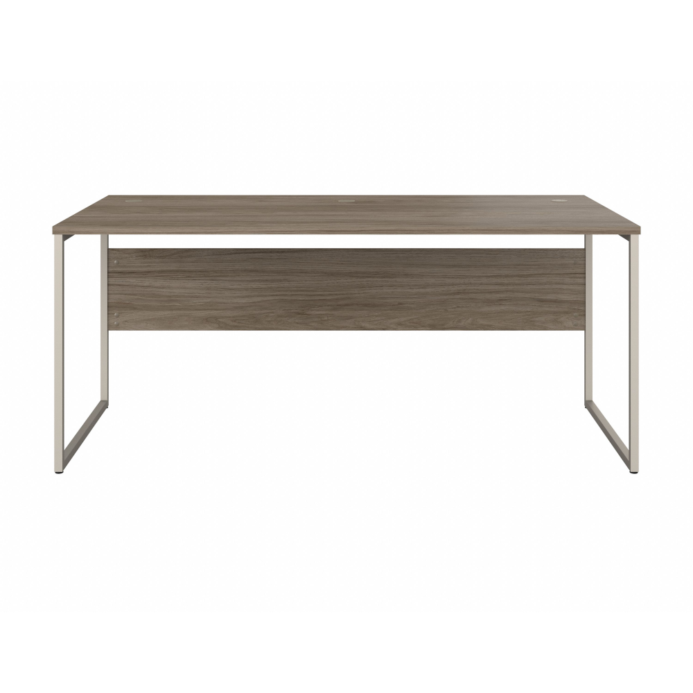 Shop Bush Business Furniture Hybrid 72W x 36D Computer Table Desk with Metal Legs, Image 03, HYD172MH, #color_modern hickory