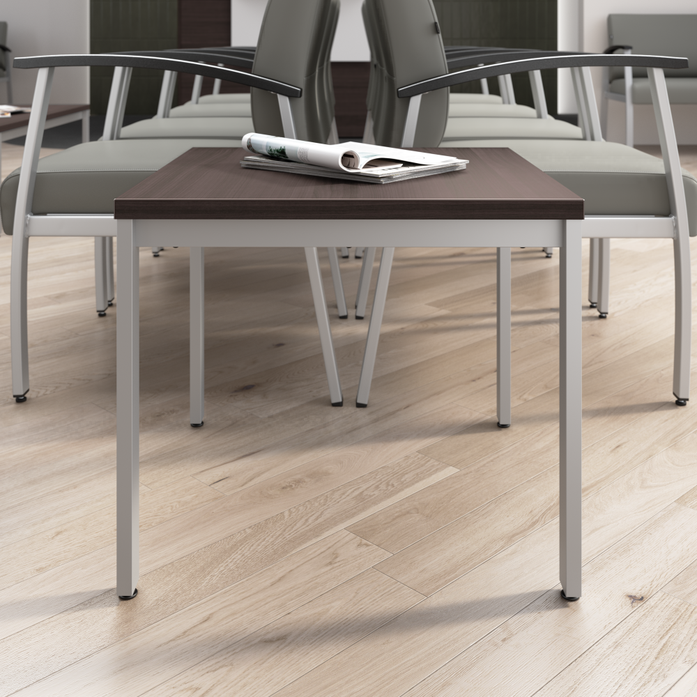 Shop Bush Business Furniture Arrive Waiting Room End Table, Image 02, AVT124SG, #color_storm gray