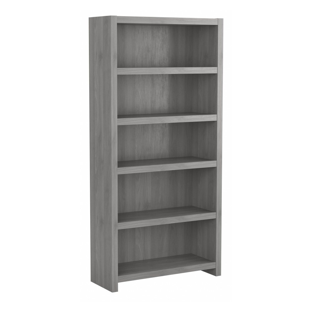Shop Bush Business Furniture Echo 5 Shelf Bookcase, Image 01, KI60404-03, #color_modern gray