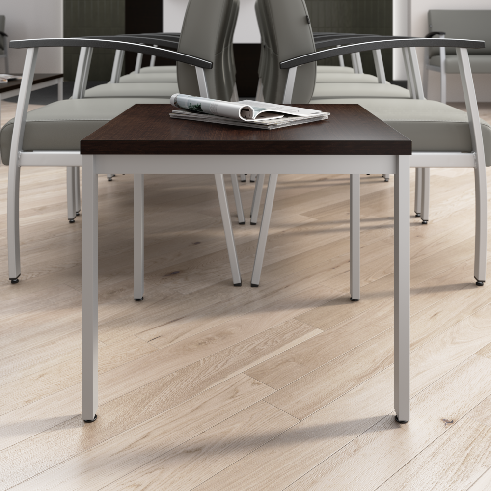 Shop Bush Business Furniture Arrive Waiting Room End Table, Image 02, AVT124MR, #color_mocha cherry