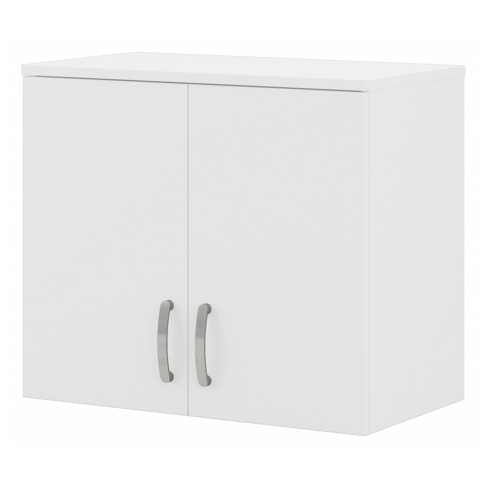 Shop Bush Business Furniture Universal Wall Cabinet with Doors and Shelves, Image 01, UNS428WH, #color_white