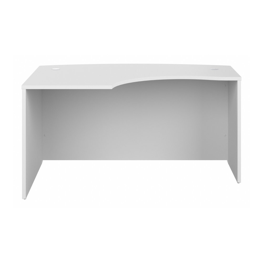 Shop Bush Business Furniture Studio C 60W x 43D Left Hand L-Bow Desk Shell, Image 03, SCD660WH, #color_white