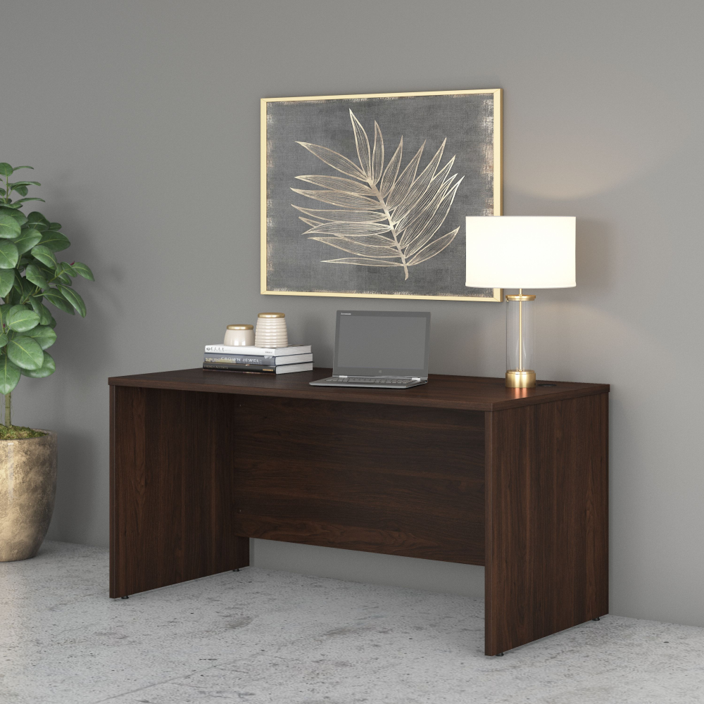 Shop Bush Business Furniture Studio C 60W x 30D Office Desk, Image 02, SCD260BW, #color_black walnut