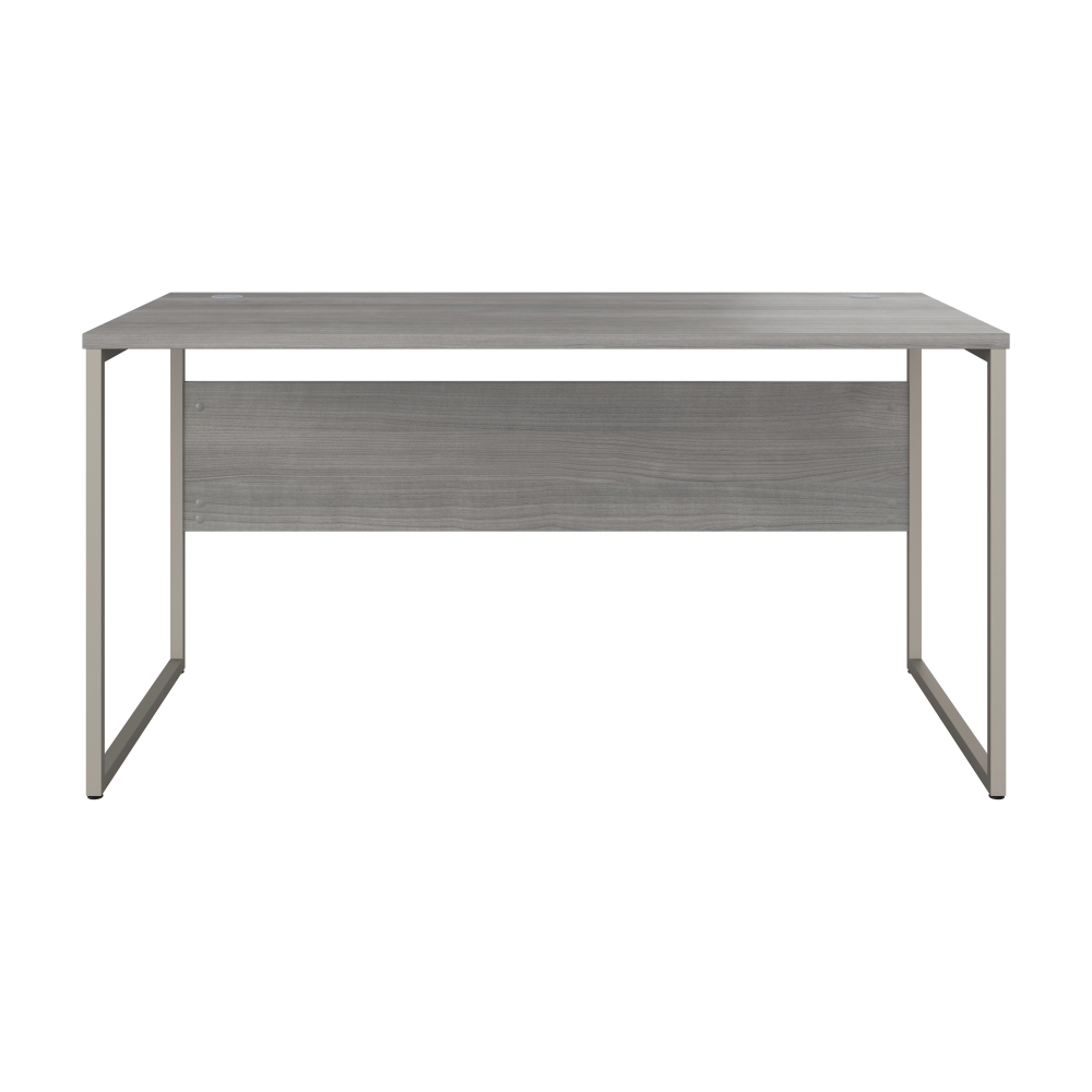 Shop Bush Business Furniture Hybrid 60W x 30D Computer Table Desk with Metal Legs, Image 03, HYD360PG, #color_platinum gray