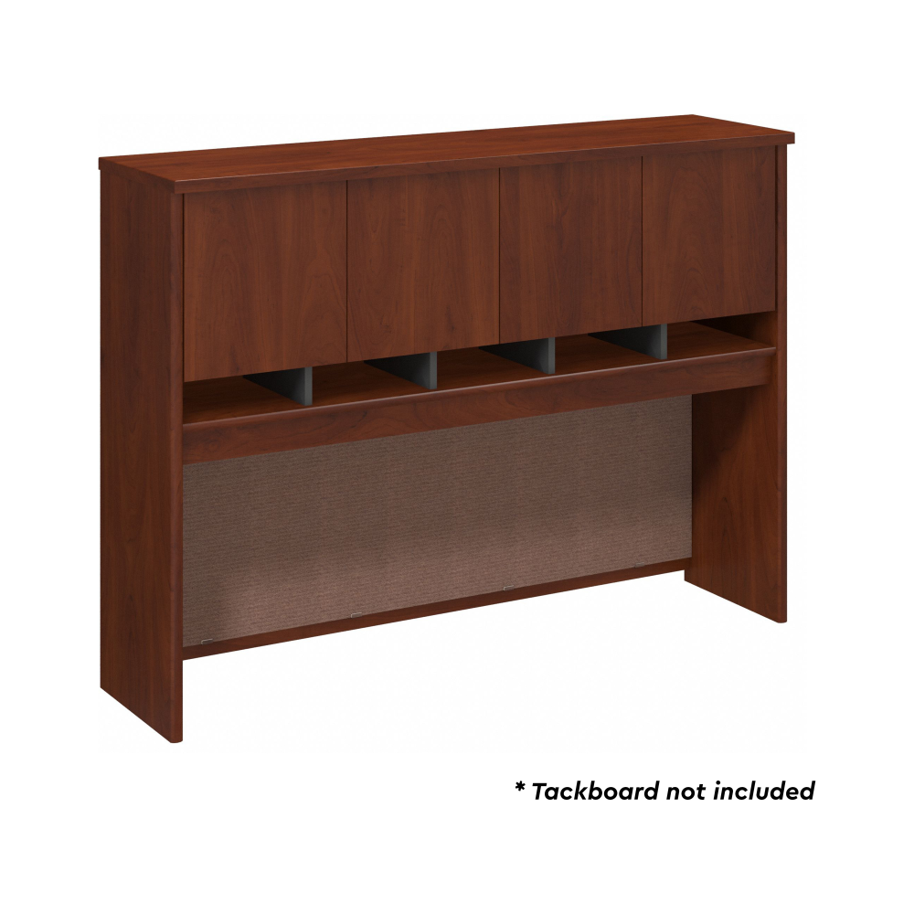Shop Bush Business Furniture Series C 60W Hutch, Image 02, WC24462K, #color_hansen cherry/graphite gray
