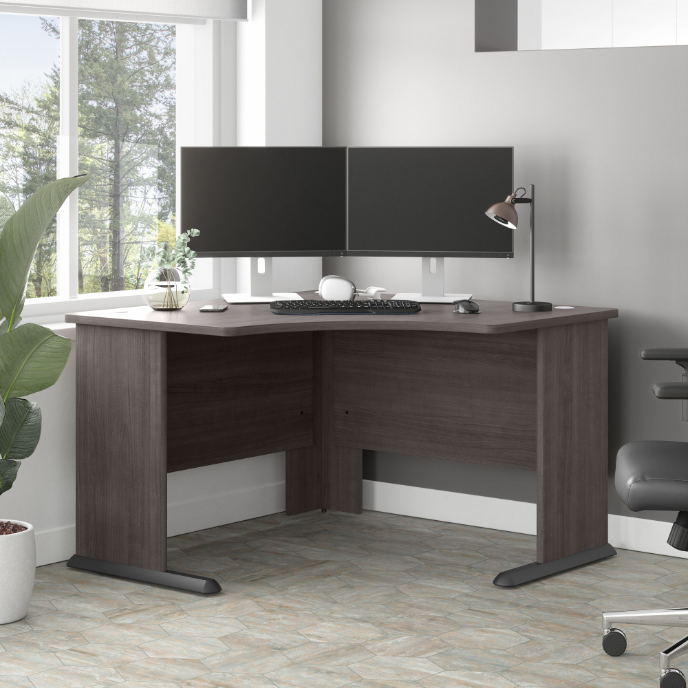 Shop Bush Business Furniture Studio A 48W Corner Computer Desk, Image 02, SDD148SG, #color_storm gray