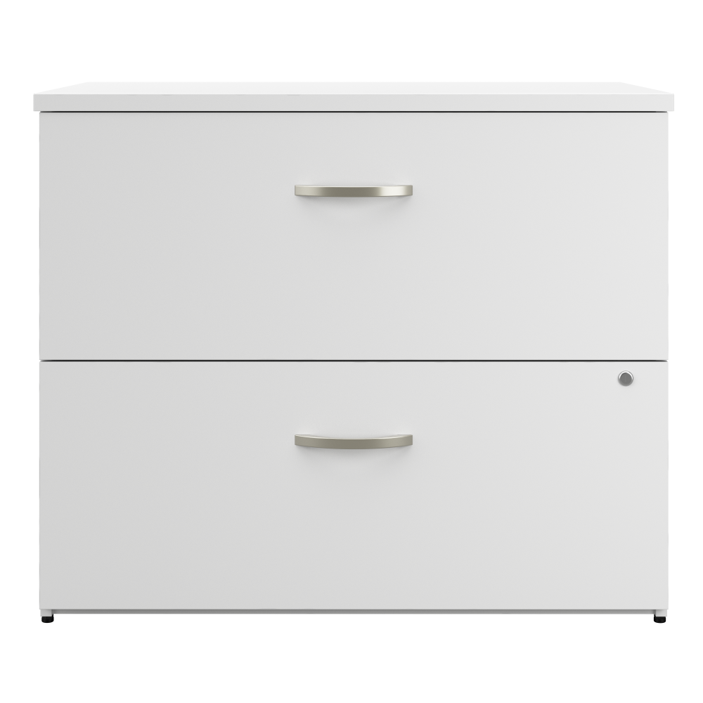 Shop Bush Business Furniture Office in an Hour 2 Drawer Lateral File Cabinet, Image 03, OIAH011WHSU, #color_pure white