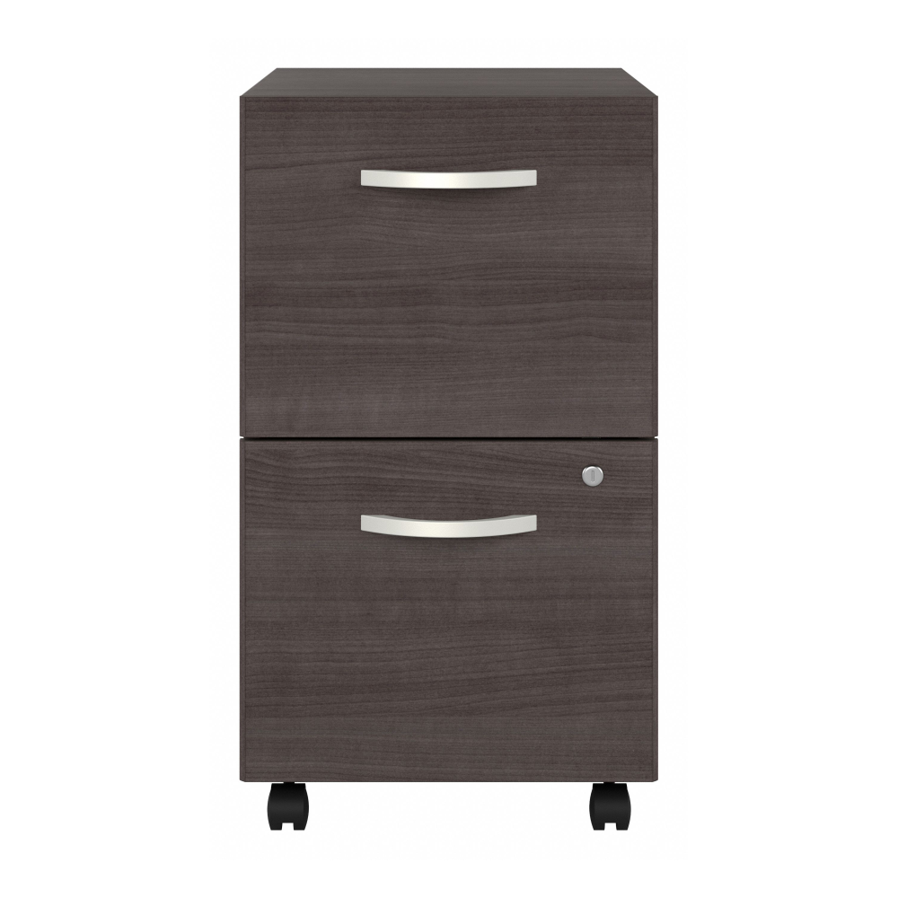 Shop Bush Business Furniture Studio A 2 Drawer Mobile File Cabinet - Assembled, Image 03, SDF116SGSU-Z, #color_storm gray