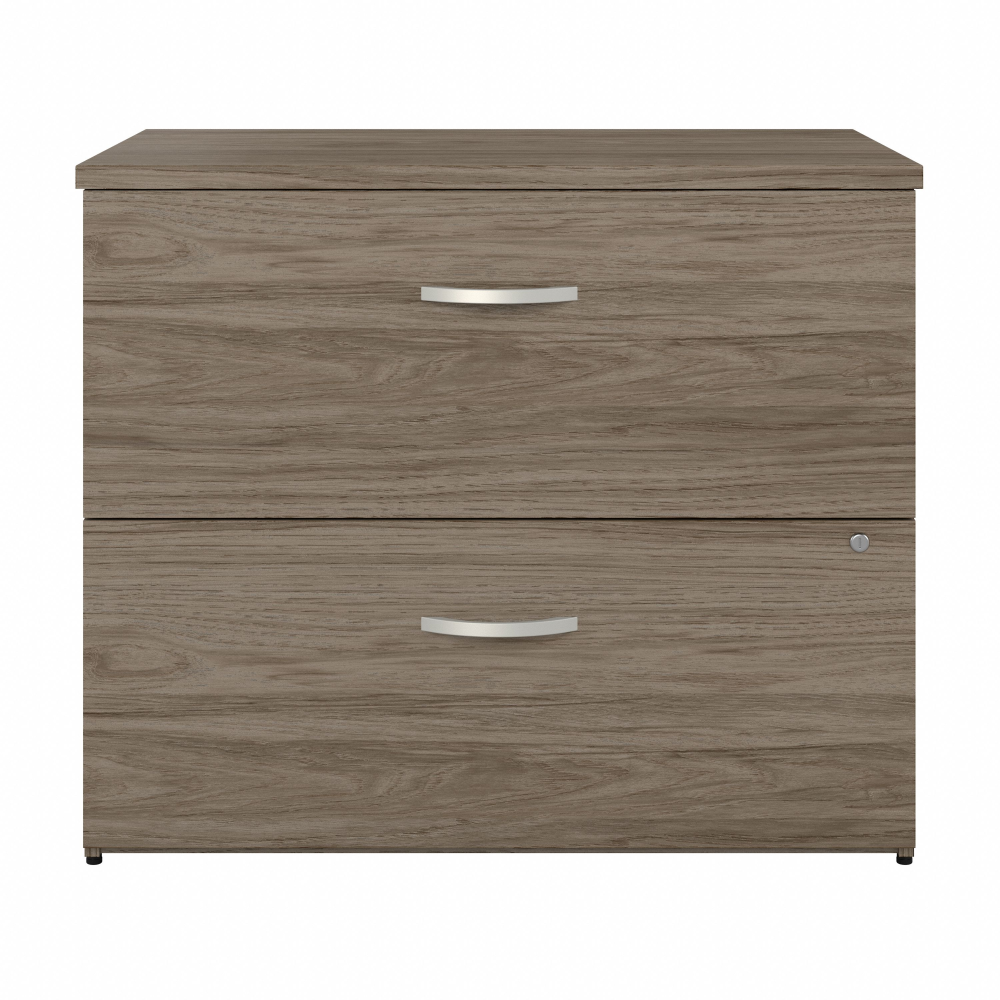 Shop Bush Business Furniture Hybrid 2 Drawer Lateral File Cabinet - Assembled, Image 03, HYF136MHSU-Z, #color_modern hickory