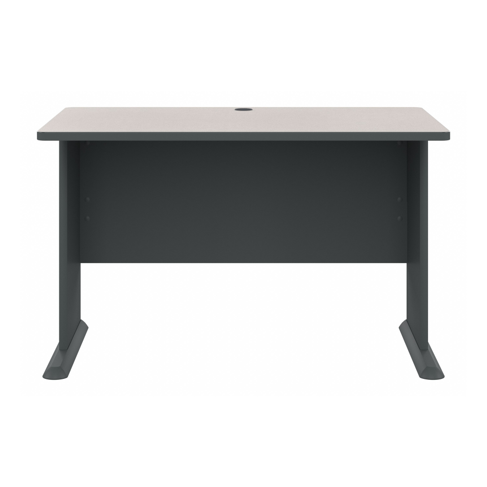 Shop Bush Business Furniture Series A 48W Desk, Image 03, WC8448A, #color_slate/white spectrum