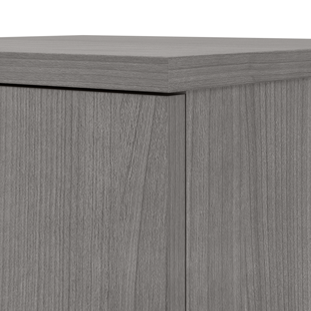 Shop Bush Business Furniture Universal Wall Cabinet with Doors and Shelves, Image 06, UNS428PG, #color_platinum gray