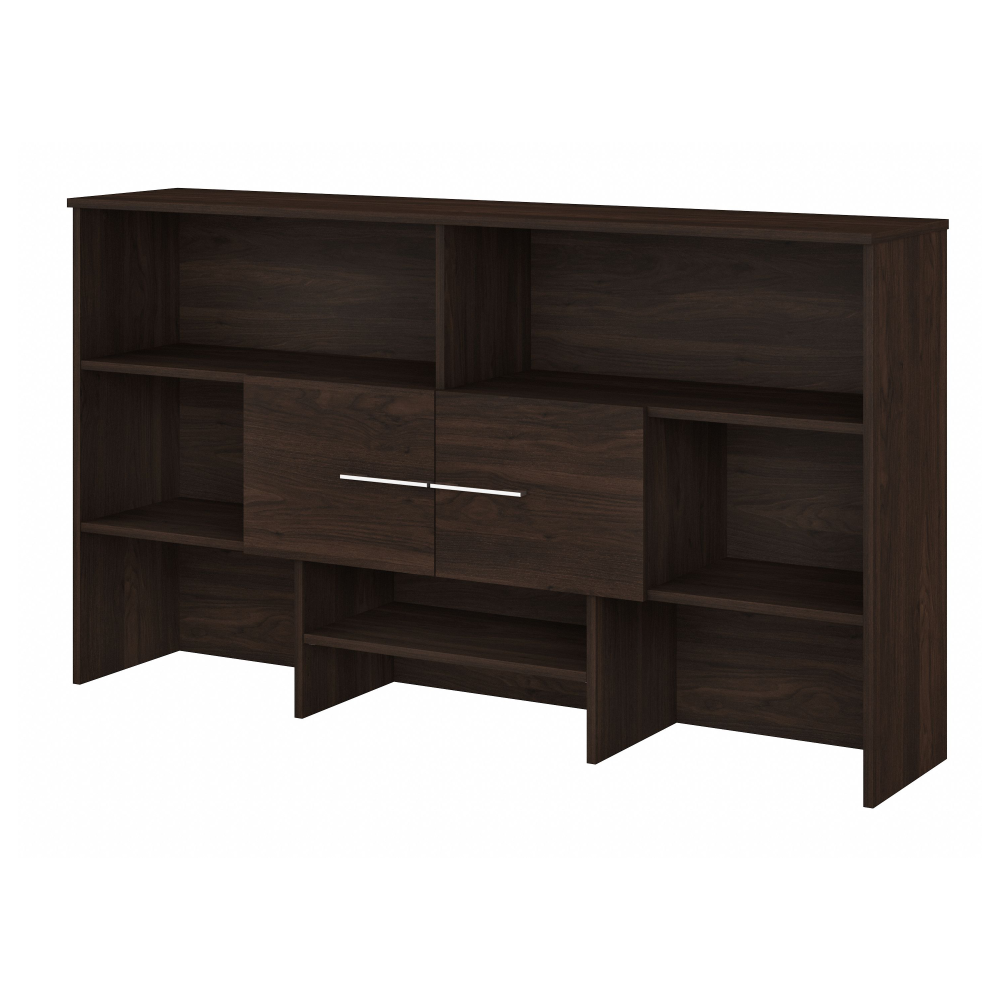 Shop Bush Business Furniture Office 500 72W Desk Hutch, Image 01, OFH172BWK, #color_black walnut