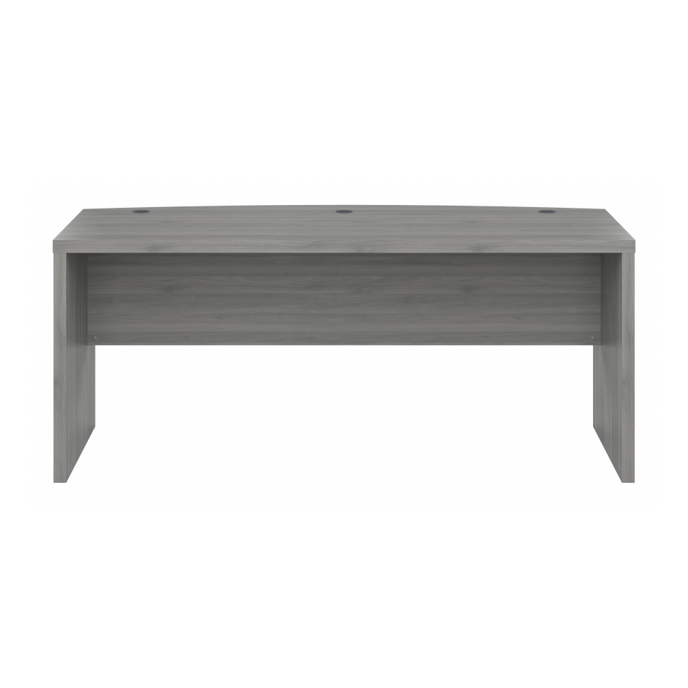 Shop Bush Business Furniture Echo 72W Bow Front Desk, Image 03, KI60409-03, #color_modern gray