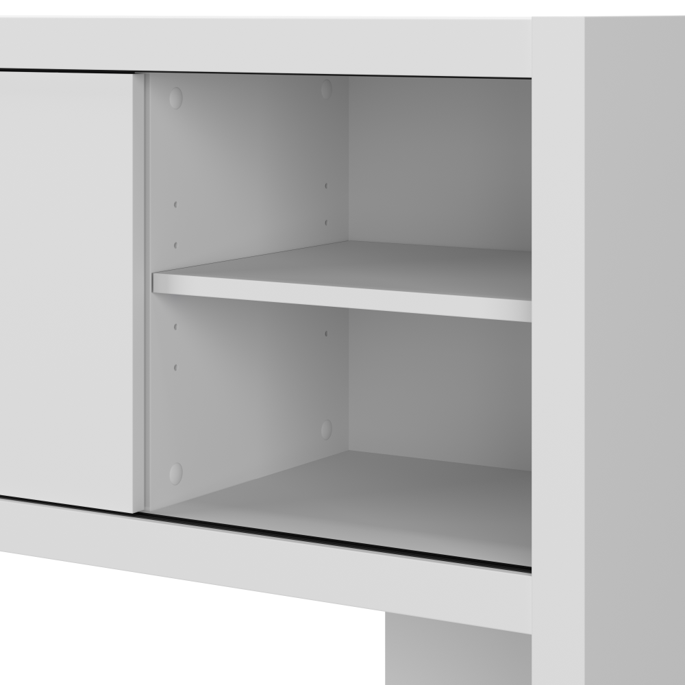 Shop Bush Business Furniture Echo 60W Hutch, Image 05, KI60103-03, #color_pure white