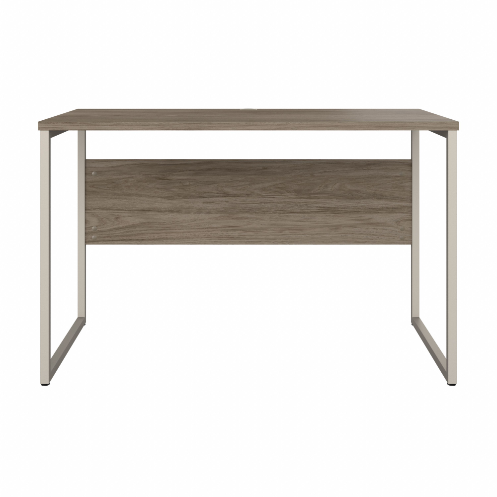 Shop Bush Business Furniture Hybrid 48W x 24D Computer Table Desk with Metal Legs, Image 03, HYD148MH, #color_modern hickory