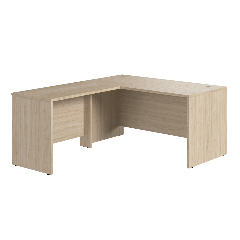 Bush Business Furniture Studio C 60W x 30D L Shaped Desk with 42W Bush Business Furniture Studio C 60W x 30D L Shaped Desk with 42W