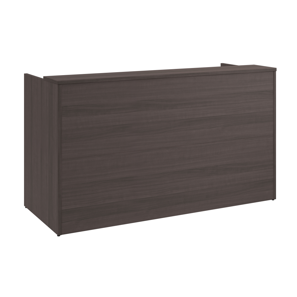 Shop Bush Business Furniture Arrive 72W x 30D Reception Desk with Shelf and Mobile File Cabinet, Image 03, ARV005SG, #color_storm gray