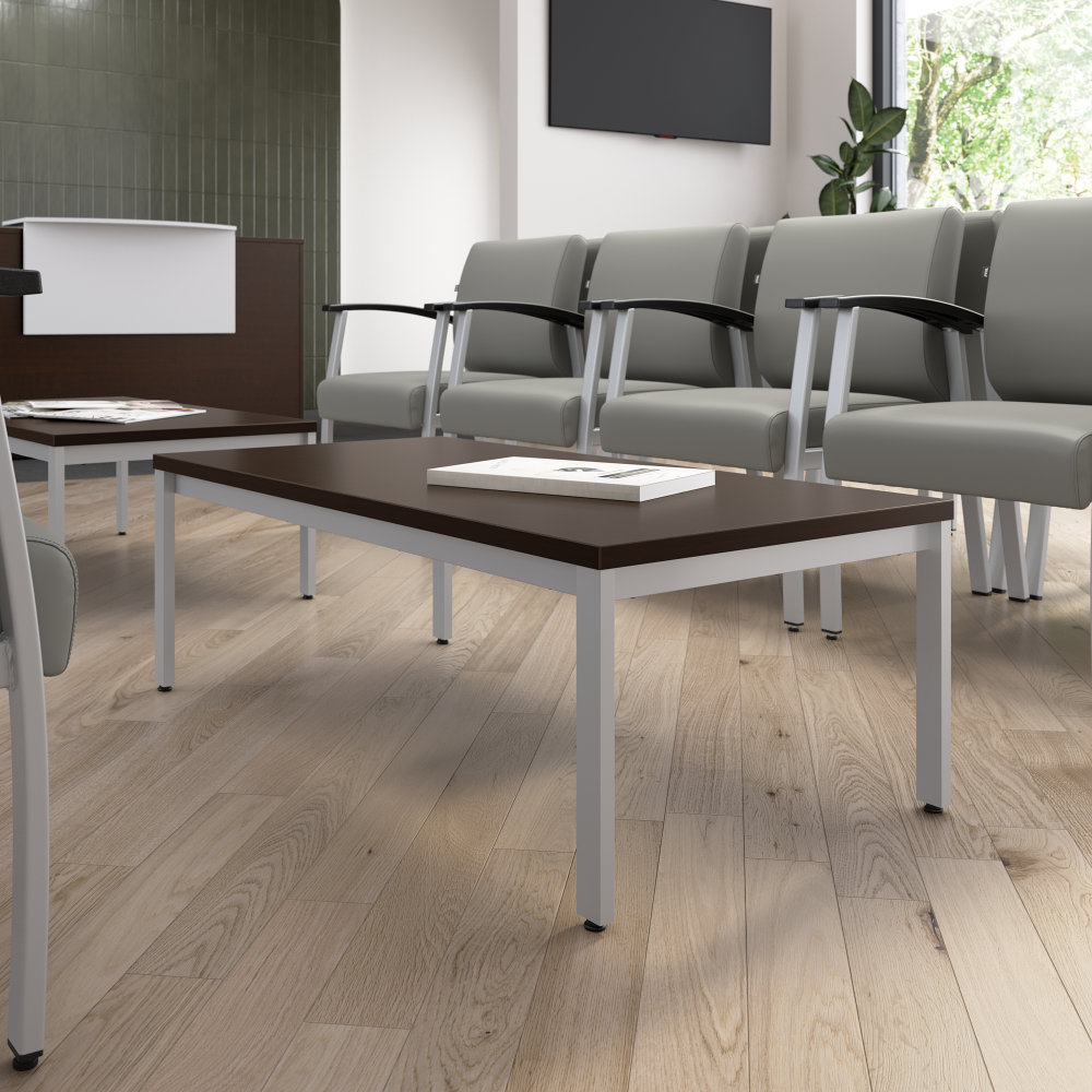 Shop Bush Business Furniture Arrive Waiting Room Coffee Table, Image 02, AVT148MR, #color_mocha cherry