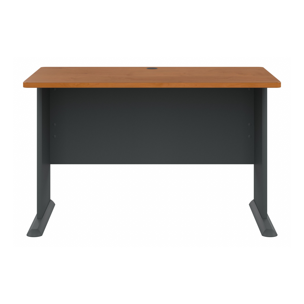 Shop Bush Business Furniture Series A 48W Desk, Image 03, WC57448, #color_natural cherry/slate
