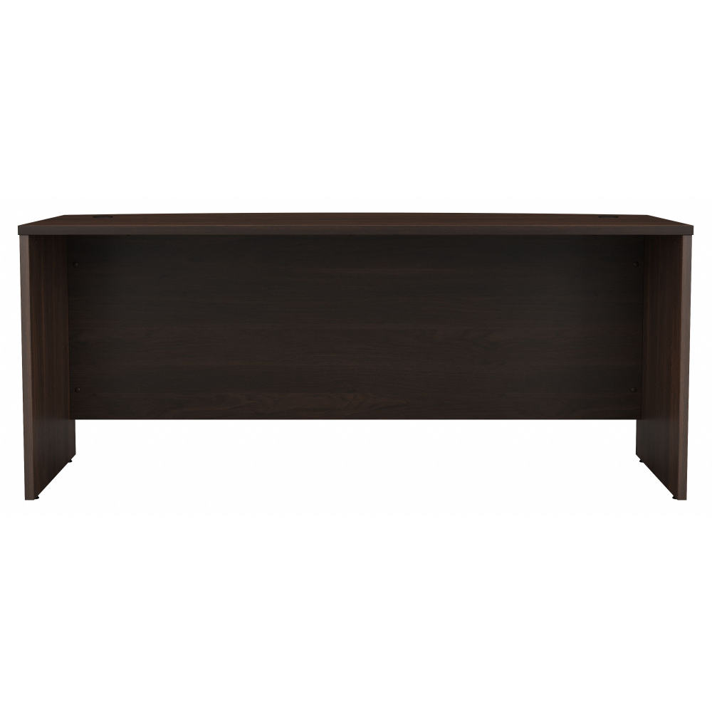 Shop Bush Business Furniture Studio C 72W x 36D Bow Front Desk, Image 03, SCD172BW, #color_black walnut
