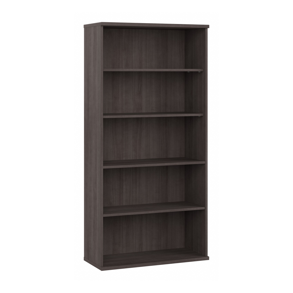 Shop Bush Business Furniture Studio A Tall 5 Shelf Bookcase, Image 01, SDB7236SG-Z, #color_storm gray