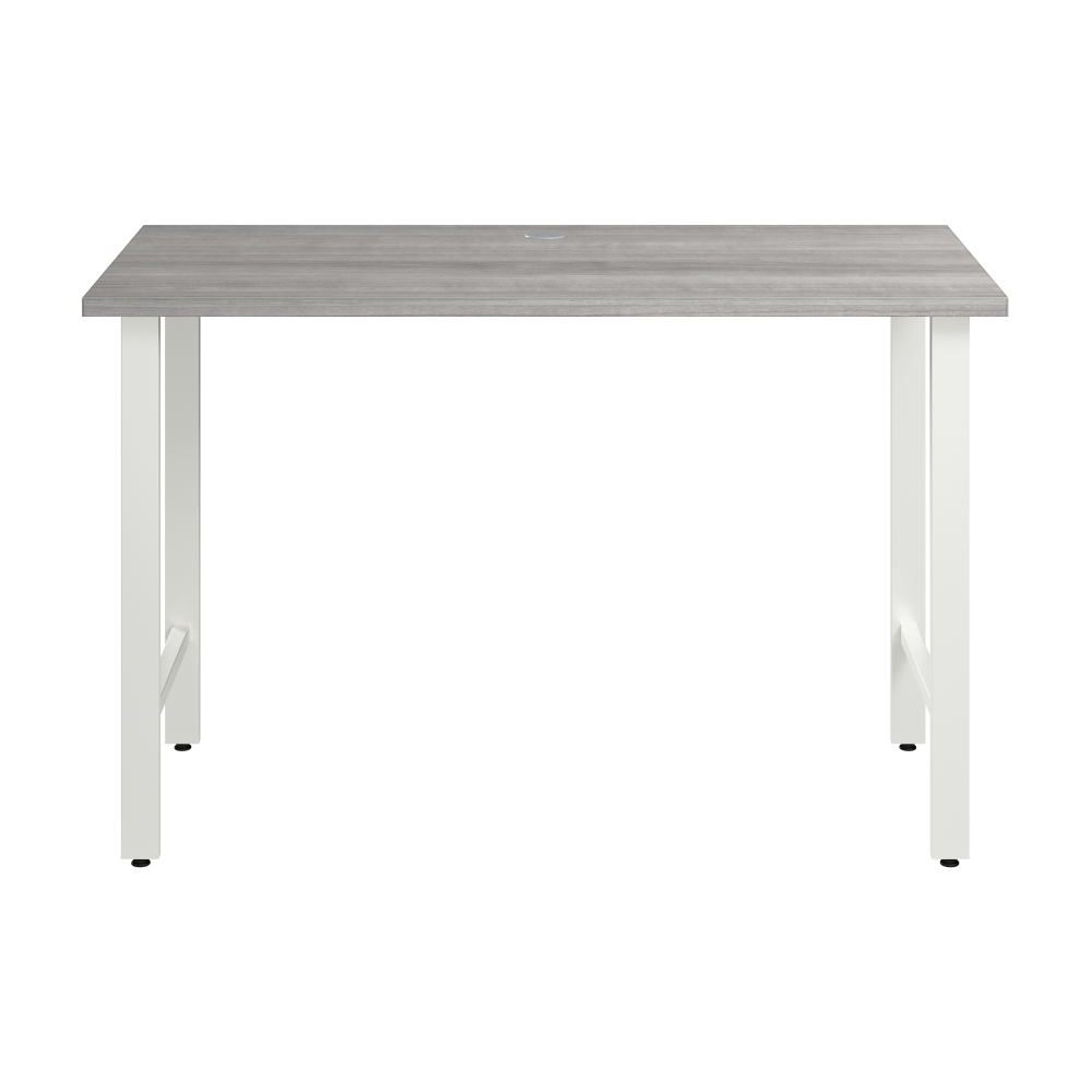Shop Bush Business Furniture Hustle 48W x 24D Computer Desk with Metal Legs, Image 03, HUD148PG, #color_platinum gray