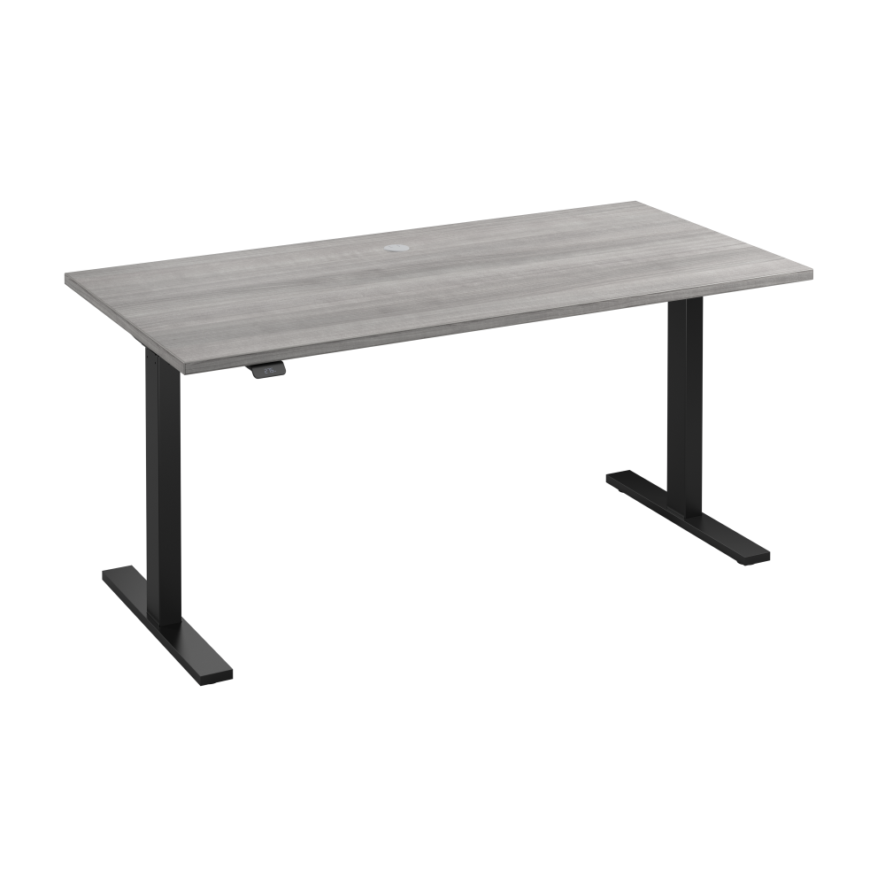 Shop Bush Business Furniture Move 60 Series 60W x 30D Electric Height Adjustable Standing Desk, Image 01, M6S6030PGBK, #color_platinum gray/black powder coat