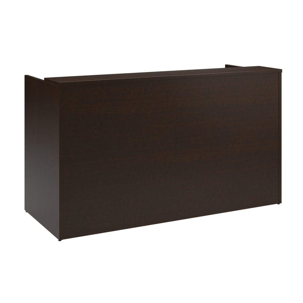 Shop Bush Business Furniture Arrive 72W x 30D Reception Desk with Shelf and Mobile File Cabinet, Image 03, ARV005MR, #color_mocha cherry